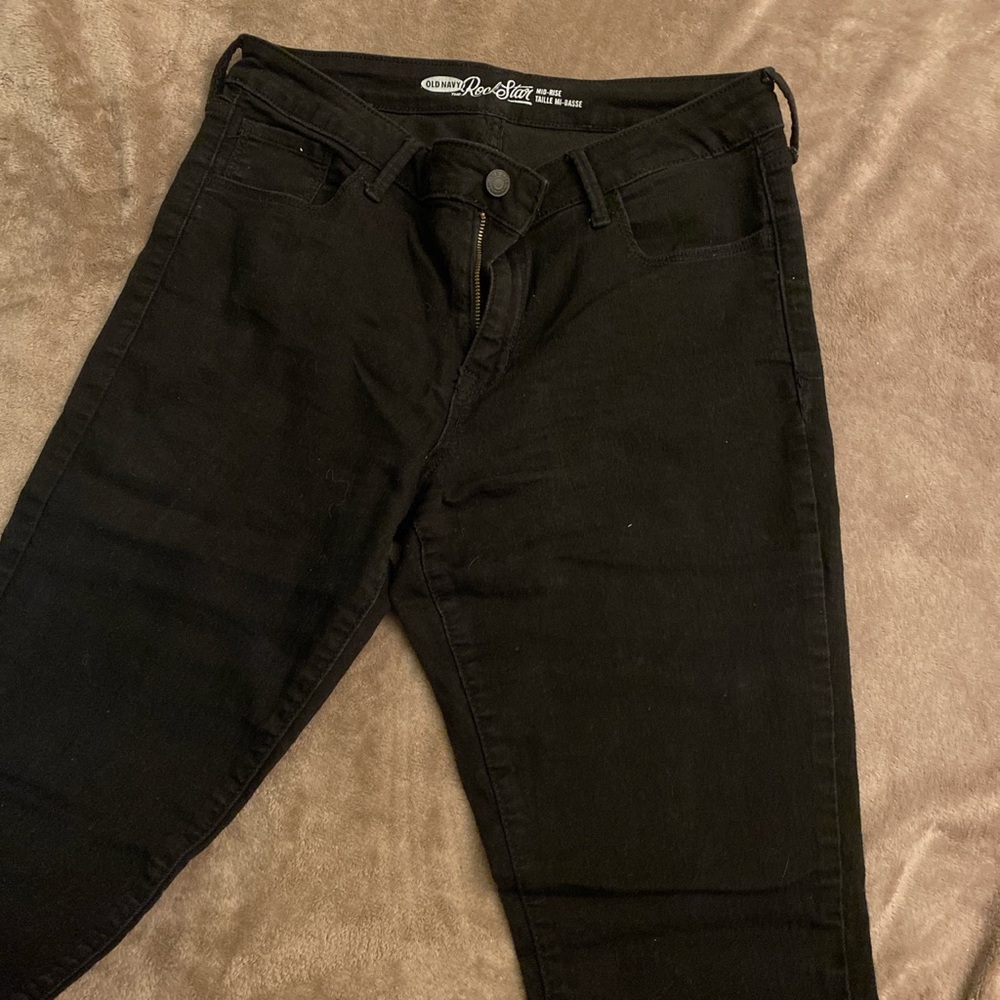 old navy black jeans